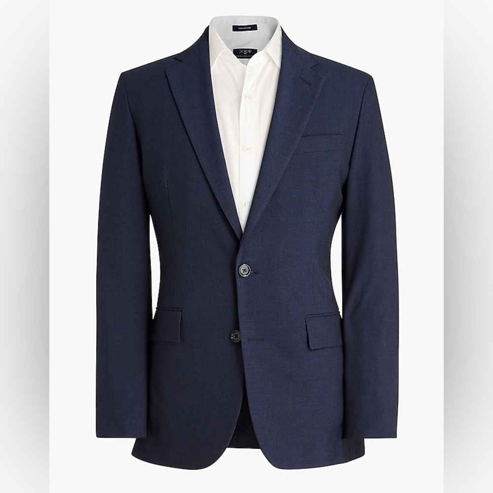 J Crew Slim-fit Thompson performance suit jacket AU591 - Picture 4 of 6
